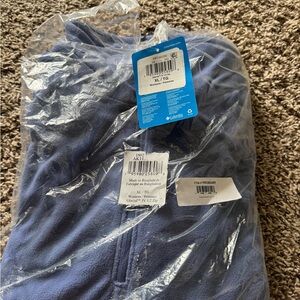 Columbia Soft Blue Fleece Jacket